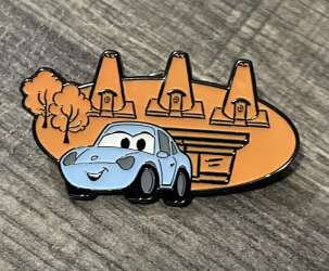 107011 - Hot Topic - Cars Map Blind Box - Sally - Disney Licensed alternate image