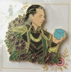 107068 - Fantasy Pin Series: DeanDraws - Loki w/ Tesseract - Fantasy Unlicensed