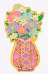 107092 - BoxLunch - Disney Princess Flower Vase Stained Glass Blind Box - Rapunzel - Loungefly