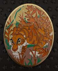 107129 - The Jungle Book - Shere Khan in stalking pose blending in with scenery - Disney Store US alternate image