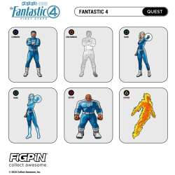 107186 - FiGPiN Quest - The Fantastic Four: First Steps - Unopened box - FiGPiN alternate image