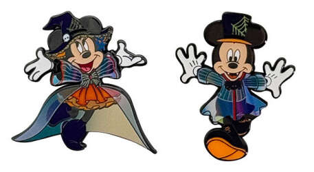 107200 - Halloween Party 2025 - Halloween Party Mickey and Minnie 2 Pin Set - Hong Kong Disneyland alternate image