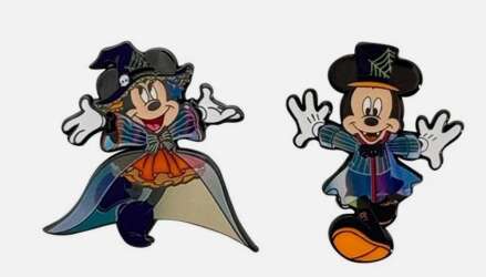 107200 - Halloween Party 2025 - Halloween Party Mickey and Minnie 2 Pin Set - Hong Kong Disneyland alternate image