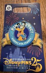 107238 - Disney Pin Trader - Pluto PIN-TASTIC! Disney Pin Trader - Pin Trading 25th Anniversary alternate image