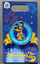 Pluto PIN-TASTIC! Disney Pin Trader - Pin Trading 25th Anniversary
