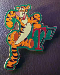 Tigger with Double Letter T