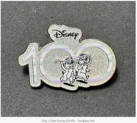 107376 - Disney100 Platinum Celebration - Chip and Dale with Sunglass Hut - Disney Licensed