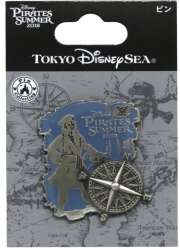 107400 - Pirates Summer 2018- Jack Sparrow with Compass-TDR - Jack Sparrow - Tokyo Disneyland Resort