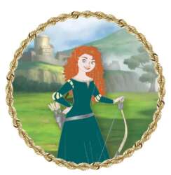 107468 - GoPinPro - Disney Homes Pins - Merida - Disney Licensed alternate image