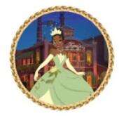 107471 - GoPinPro - Disney Homes Pins - Tiana - Disney Licensed alternate image