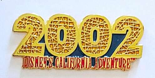 107481 - 2002 Dated Year Pins - Disney California Adventure 2002 - Disneyland Resort
