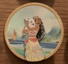 107473 - GoPinPro - Disney Homes Pins - Moana with Pua - Disney Licensed alternate image