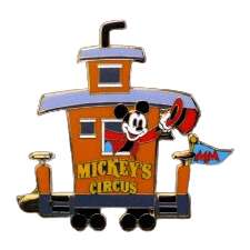 Mickey in the Caboose