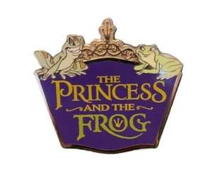 107560 - The Princess and the Frog - Princess and the Frog Logo with Tiana and Naveen frogs - Disney Store US