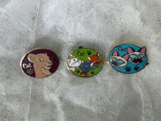 107562 - Lanyard Pin Series 2002 - Disney Cat - Disney Cat Set alternate image