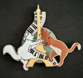 107568 - Pink A La Mode (PALM) - Disney Aristocats en Musique - Duchess and Thomas O'Malley - Disney Licensed