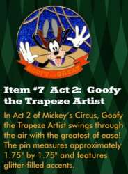 107576 - Mickey's Circus: Program Acts - Act 2: Goofy the Great Trapeze Artist - Walt Disney World alternate image