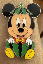 94992 - Tokyo DisneySea Abu's Bazaar Game Prizes - Disney Summer Festival 2015 - Mickey Watermelon - Tokyo Disneyland Resort alternate image