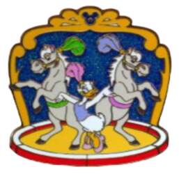 Daisy Duck and White Horses