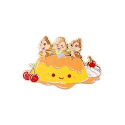 107673 - PALM Foodie Micro Pins - Chip, Dale, & Clarice (Pudding) - Disney Licensed