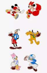 107698 - BoxLunch - Mickey and Friends Football Blind Box - Unopened box - Loungefly alternate image