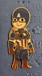 107713 - FSY Mama Whale PIns - Captain America Fantasy pin by Mama Whale Pins - Fantasy Unlicensed