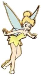 107731 - Disneyland Location Signature Card Collection - Peter Pan's Flight — Tinker Bell Flying to Her Left - Disneyland Resort alternate image