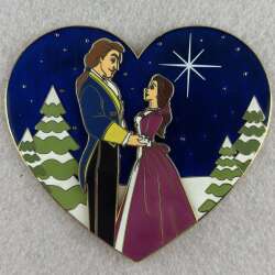 107784 - Fantasy Pin Series - Prince Adam and Belle - Fantasy Unlicensed