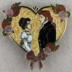 107786 - Fantasy Pin Series - Belle and Adam as Elizabeth Bennet and Mr. Darcy - Fantasy Unlicensed
