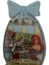 107793 - Happy Easter 2008 - Roger and Jessica Rabbit - Disneyland Resort