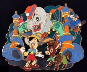 107798 - Featured Artist Collection - Problems on Pleasure Island — Donkey Pinocchio and Lampwick - Disneyland Resort alternate image