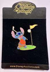 107814 - Stitch Golfing - Disney Auctions alternate image
