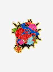 107826 - BoxLunch - Marvel - Spider-Man Floral - Loungefly alternate image