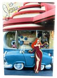 107853 - Disneyland Location Signature Card Collection - Goofy's Gas Station — Jessica Rabbit - Disneyland Resort