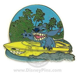 Stitch in Speedboat