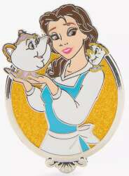 Belle with Mrs. Potts and Chip