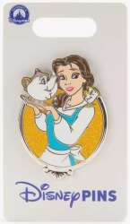 107941 - 2025 Princess Glitter Portraits Collection - Belle with Mrs. Potts and Chip alternate image