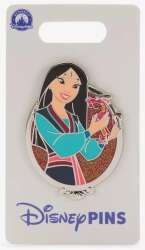 107948 - 2025 Princess Glitter Portraits Collection - Mulan and Mushu alternate image