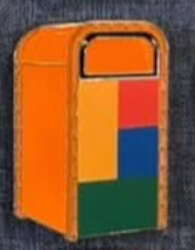 108001 - Mystery Box Park Trash Cans - Toy Story Land - Hong Kong Disneyland alternate image