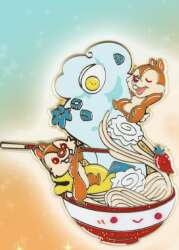 108050 - Pink A La Mode (PALM) - Chip n Dale Foodie Series - Chip n Dale with Ramen - Disney Licensed