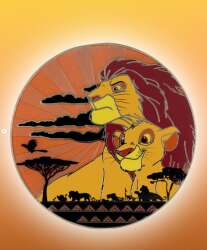 Remember Who You Are Medallion - Mufasa and Simba