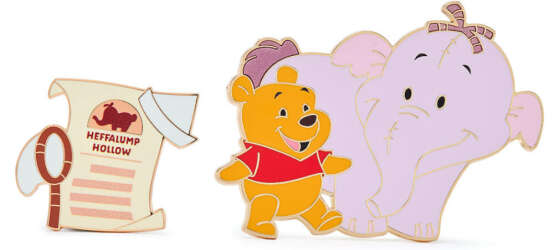 108067 - Winnie the Pooh Hundred Acre Wood Series - Heffalump Hollow - Pooh and Lumpy alternate image