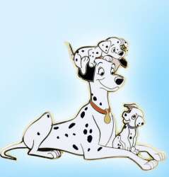 101 Dalmatians - Pongo with Pups