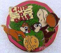 108235 - Mickey & Pals - Autumn Series - Chip and Dale Autumn Nuts Spinner - Disney Store Japan