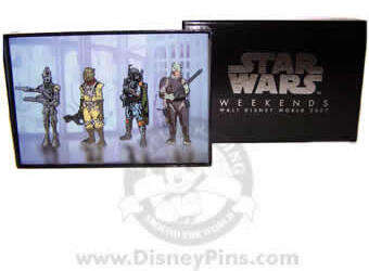 10828 - Star Wars Weekends 2007 - Bounty Hunters Boxed Set - Walt Disney World