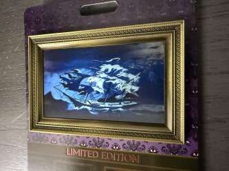 108327 - Haunted Mansion Parlor - Lenticular Portraits - The Ship (The Flying Dutchman) - Walt Disney Imagineering alternate image