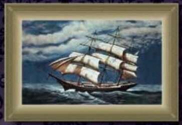 108327 - Haunted Mansion Parlor - Lenticular Portraits - The Ship (The Flying Dutchman) - Walt Disney Imagineering alternate image