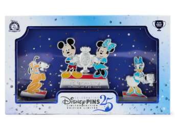 Mickey Mouse and Friends Celebrating Disney Pins 25 Pin Set 4