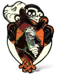 108352 - Halloween Time Villains 4 pin Set - Captain Hook - Hong Kong Disneyland