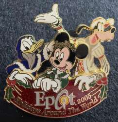 Donald, Mickey, Goofy w/ Banner